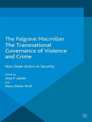 cover image of The Transnational Governance of Violence and Crime